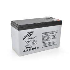 Аккумуляторная батарея AGM RITAR HR1236W, Gray Case, 12V 9.0Ah ( 151 х 65 х 94 (100 ) 2.60kg