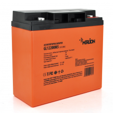 Аккумуляторная батарея MERLION GL12200M5 12 V 20 Ah ( 180 x 78 x 165 (168) ), 4.5 kg Orange