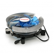 Кулер процессорный Am2 / Am3 / FM1 / FM2 80-mm, 3-pin, Blue