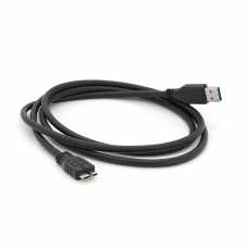 Кабель Usb 3.0 AM to Micro-B black 1.5m для жестких дисков