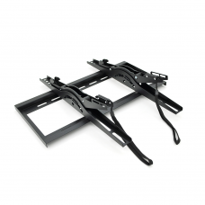 Кронштейн для TV MERLION ML-BR3555A, SPCC, 26 "-32" -55 ", до 35кг, VESA 400х400mm, кут нахилу -5°;+15°, 65mm до стіни