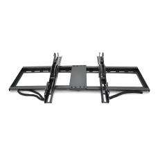 Кронштейн для TV MERLION ML-BR4565A, SPCC, 32"-40"-65", до 45кг, VESA 600х400mm, кут нахилу ±15°, 65mm до стіни