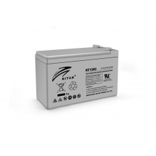 Аккумуляторная батарея AGM RITAR RT1290, Gray Case, 12V 9.0Ah ( 151 х 65 х 94 (100) ), 2.34 kg