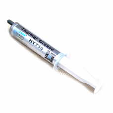 Паста термопровідна HY-710 5g, шприц, Grey,> 3,17W / m-K, <0.067 ° C-in² / W, -30 ° ≈240 °, OEM