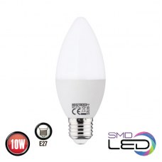 Лампа свеча ULTRA SMD LED 10W 6400K E27 1000Lm 175-250V