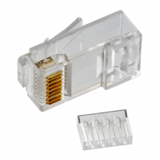 Коннектор Merlion RJ-45 8P8C UTP Cat-6 (50 шт / уп.), двойной