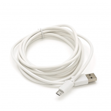 Кабель USB 2.0 (AM / Miсro 5 pin) 2,0м, белый, Пакет