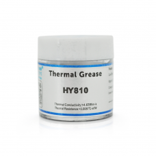 Паста термопровідна HY-810 10g, банку, Grey,> 4,63W / m-K, <0.0087 ° C-in² / W, -30 ° ≈280 °, OEM