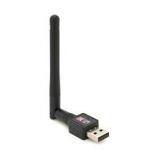Беспроводной сетевой адаптер с антенной 2DBI Wi-Fi-USB Merlion CL-UW04, RT7601, 802.11bgn, 150MB, 2.4 GHz, WIN7 / XP / Vista / 2K / MAC / LINUX, Blister
