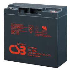 Аккумуляторная батарея CSB GP12200, 12V 20Ah (181х77х167 мм), 5,7 kg