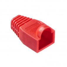 Колпачок изолирующий Merlion RJ-45 Red (100 шт / уп.)