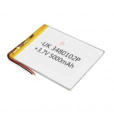 Литий-полимерный аккумулятор 4*80*102mm 3,7V (Li-ion 3.7В 5000мА·ч)