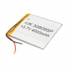 Литий-полимерный аккумулятор 4*80*95mm (Li-ion 3.7В 4000мА·ч)
