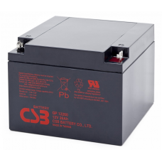 Аккумуляторная батарея CSB GP12260, 12V 26Ah (166 х175 х125 мм),8.5 kg