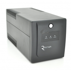 ИБП Ritar RTP1500 (900W) Proxima-L, LED, AVR, 3st, 4xSCHUKO socket, 2x12V9Ah, plastik Case ( 340 x 140 x 170 ) 10,35кг