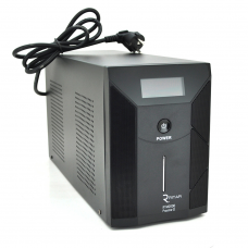ИБП Ritar RTM2000 (1200W) Proxima-D LCD, AVR, 3st, 3xSCHUKO socket, 4x12V7,5Ah, metal Case