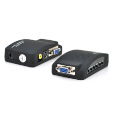 Конвертер VGA (IN) на VGA(OUT), S-Video TV(IN), RCA(IN), Box