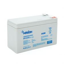 Аккумуляторная батарея MERLION AGM GP1272F1 12 V 7,2 Ah ( 150 x 65 x 95 (100) ), 1.87 kg White