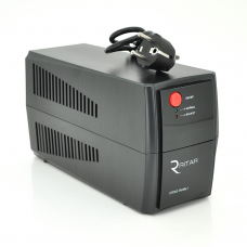 ИБП Ritar RTP500 (300W) Standby-L, LED, AVR 1st, 2xSCHUKO socket, 1x12V4.5Ah, plastik Case ( 300 х 140 х 205 ) 3,56 кг