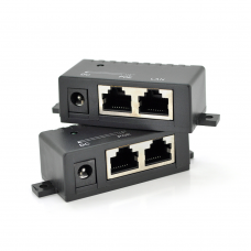 POE инжектор IEEE 802.3af PoE с портом Ethernet 10 / 100 / 1000 Мбит / с