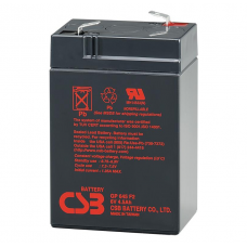 Аккумуляторная батарея CSB GP645, 6V 4.5Ah (70 х 47 х 102 (108) ), 0.85 kg