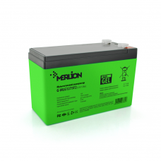 Аккумуляторная батарея MERLION G-MLG1275F2 12 V 7,5 Ah ( 150 x 65 x 95 (100) ), 2.075 kg Green