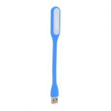 Ліхтарик гнучкий LED USB, Blue, OEM