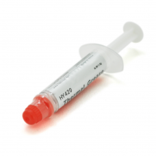 Паста термопровідна HY-420 1g, шприц, White,> 1,36W / m-K, <0.229 ° C-in² / W, -30 ° ≈300 °, В'язкість -1K cPs, OEM