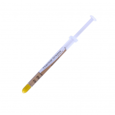 Паста термопровідна HY-610 3g, шприц, Gold,> 3,05W / m-K, <0.073 ° C-in² / W, -30 ° ≈280 °, В'язкість -1K cPs, OEM