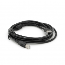Кабель USB 2.0 AM / BM, 3.0m, 1 феррит, черный, Пакет