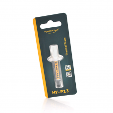 Професійна паста термопровідна HY-P13 0,5g, шприц, PINK, >13,4W / m-K, 90000 МПа. С, <0.001°C-in² / W, -30°≈250°, Blister