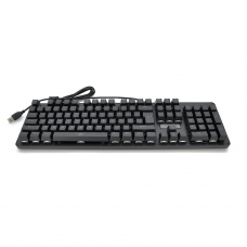 Клавіатура механічна USB JEDEL KL89, довжина кабелю 170см, (Eng), (483х188х35 мм) Black, 104к