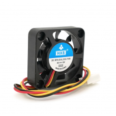 Кулер корпусний Merlion 4010, 40x40x10mm, 12V / 0.09A, RPM 1500±15%, 3-pin, Black, OEM