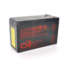 Аккумуляторная батарея CSB GP1272F2, 12V 7,2Ah (28W) (151х65х100мм) 2.1кг