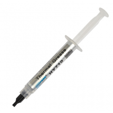 Паста термопровідна HY-710 3g, шприц, Grey,> 3,17W / m-K, <0.067 ° C-in² / W, -30 ° ≈240 °, OEM