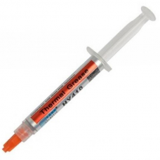 Паста термопровідна HY-410 3g, шприц, White,> 0,925W / m-K, <0.262 ° C-in² / W, -30 ° ≈280 °, В'язкість -1K cPs, OEM