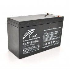 Аккумуляторная батарея Ritar LiFePO4 12,8V 9Ah (115,2Wh) BMS4.5A@4S ( 150 x 65 x 95 (100), 0,98kg
