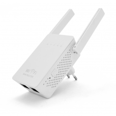 Усилитель WiFi сигнала с 2-мя встроенными антеннами LV-WR02ES, питание 220V, 300Mbps, IEEE 802.11b / g / n, 2.4-2.4835GHz, BOX