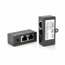 POE инжектор IEEE 802.3af PoE с портом Ethernet 10 / 100 Мбит / с