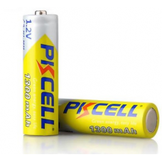 Аккумулятор PKCELL 1.2V AA 1300mAh NiMH Rechargeable Battery, 2 штуки в блистере цена за блистер