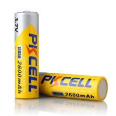 Аккумулятор 18650 PKCELL 3.7V 18650 2600mAh Li-ion rechargeable batery 1 шт в блистере, цена за блистер
