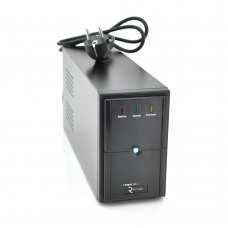 ДБЖ Ritar E-RTM650 (390W) ELF-L, LED, AVR, 2st, 2xSCHUKO socket, 1x12V7Ah, metal Case