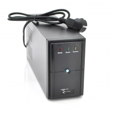 ДБЖ Ritar E-RTM850 (510W) ELF-L, LED, AVR, 2st, 2xSCHUKO socket, 1x12V9Ah, metal Case