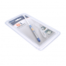 Паста термопровідна PCcooler A1 2g, шприц, Grey,> 7.5,0W / m-K, <0.006 ° C-in² / W, -50 ° ≈180 °, В'язкість -85K cPs, блістер