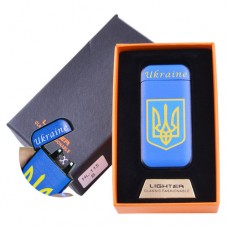 Электроимпульсная зажигалка в подарочной коробке Ukraine HL-115-4