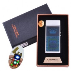 Зажигалка в подарочной коробке Casino HL-53 Silver