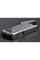 USB зажигалка с двумя перекрестными молниями и счетчиком использования 4780-3