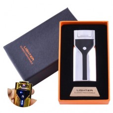 Зажигалка в подарочной коробке Lighter HL-50 Silver