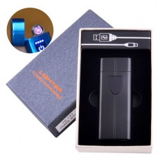 Электроимпульсная зажигалка в подарочной коробке LIGHTER HL-131 Black