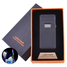 Электроимпульсная зажигалка в подарочной коробке Lighter 5005 Black